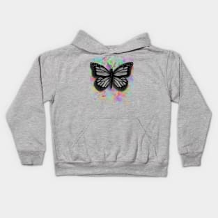 Beautiful Watercolor Butterfly Kids Hoodie